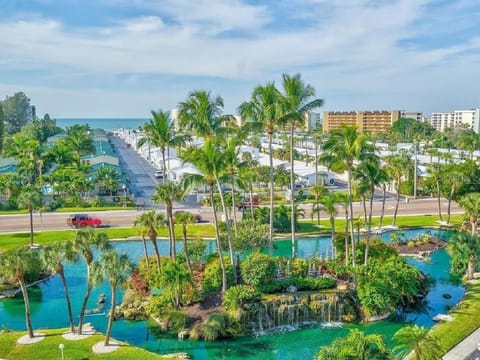 The view from the balcony and bedrooms. Waterfall and Ocean views!