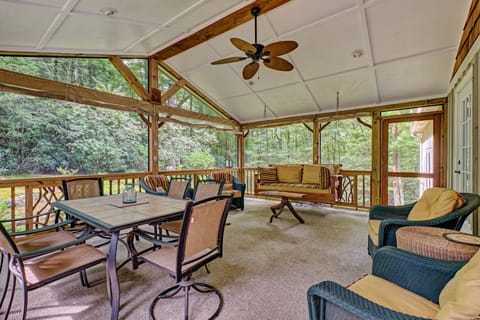 Screened In Back Porch