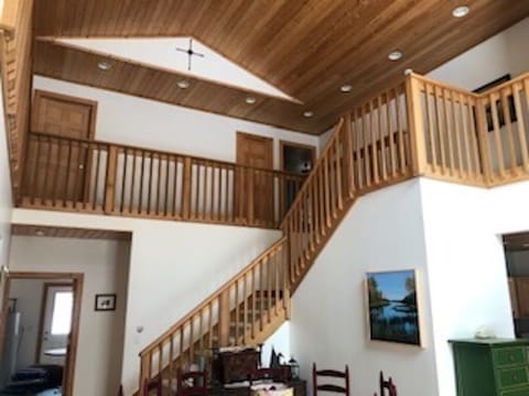 Open stairway in Dune house