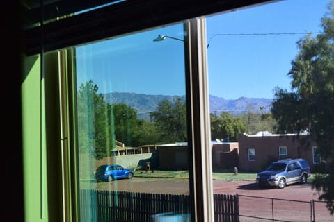 Mountain view from the east bedroom window. Very quiet and safe community!