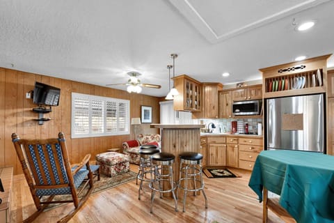 Sit at the Bar and Swap Stories of your Adventures while Preparing a Quick Meal between Activities.