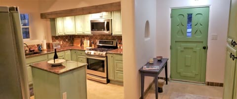 Front entrance & Kitchen