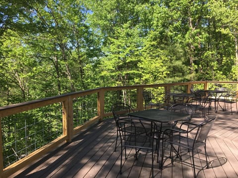 Upper Deck (great for evening dining)