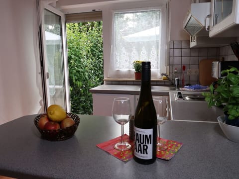 Bottle, Table, Plant, Window, Food, Flowerpot, Tableware, Houseplant, Kitchen, Glass Bottle