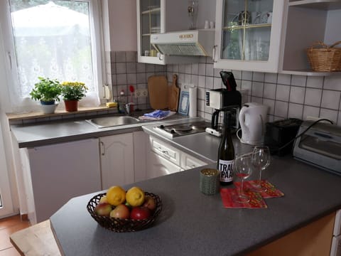 Kitchen Sink, Countertop, Food, Cabinetry, Property, Table, Sink, Kitchen, Window, Plant