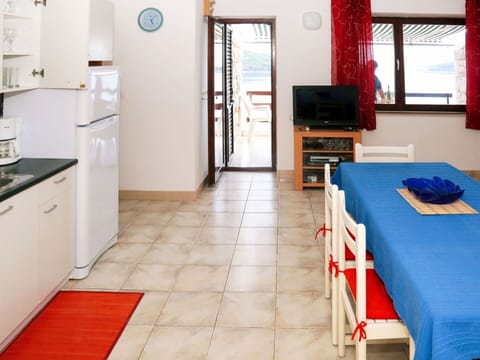 Window, Building, Cabinetry, Blue, Interior Design, Floor, Flooring, Home Appliance, Wood, Door