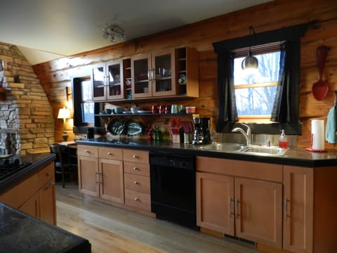 Lovely kitchen has everything you need