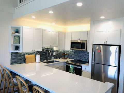 newly remodeled kitchen
