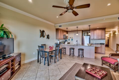 Dining area and kitchen view