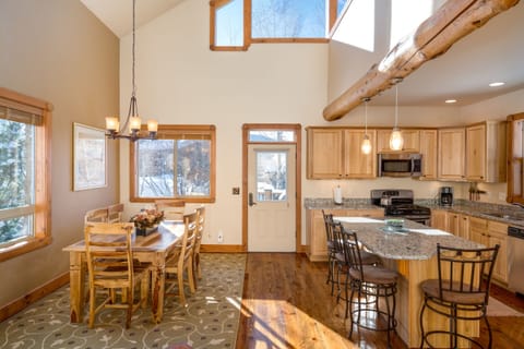 Kitchen and Dining Area