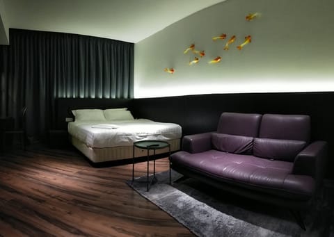 Comfy bed and sofa