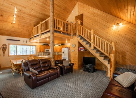 Plenty of space to sit down and spread out  while spending quality time with friends and family.