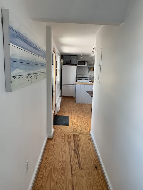 Hallway from living room to kitchen