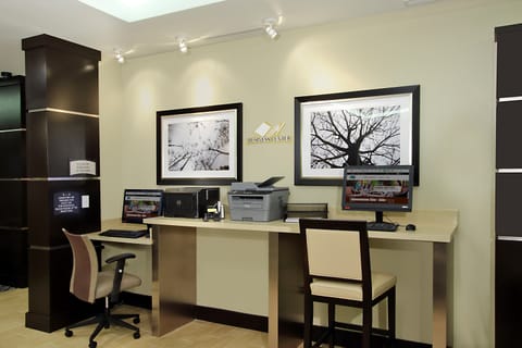 Stay productive in the 24-hour business center with modern workstations, printing, and scanning available around the clock