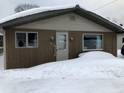 plowed parking for your snowmobile trailer.