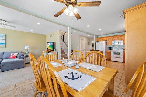 downstairs dining area
