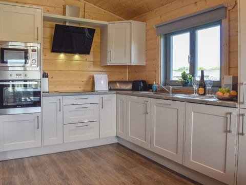 Kitchen area | Birch Lodge - Dale Garth Lodges, Mascalles, near Ulverston