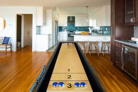 Play a game of shuffleboard!