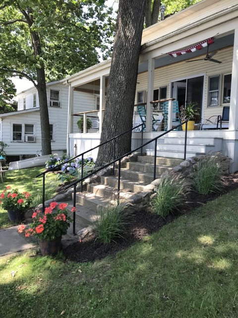 Beautiful landscaping.