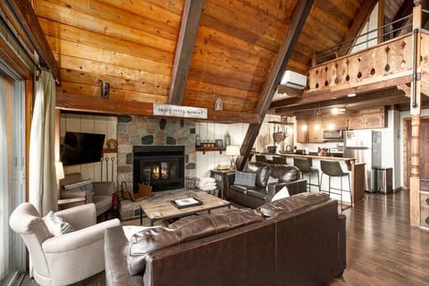 Main living area and loft