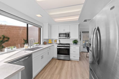 Kitchen is Well-Stocked, Perfect for Family Meals