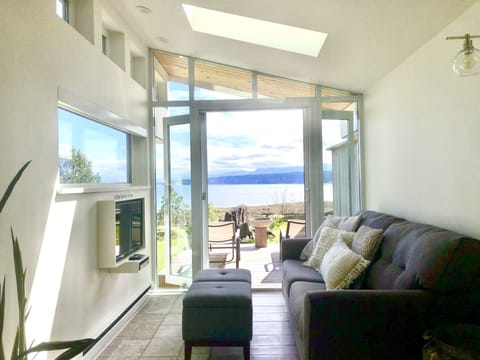 View from your private sauna