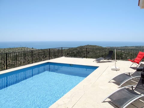 Water, Sky, Building, Swimming Pool, Azure, Rectangle, Shade, Outdoor Furniture, House, Chair