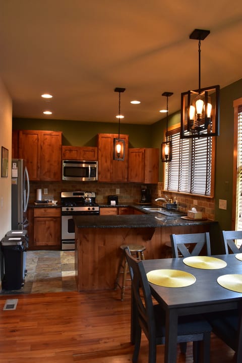 Kitchen and Dining Area