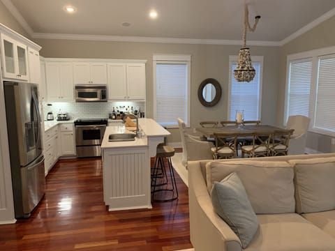 Kitchen and dining room