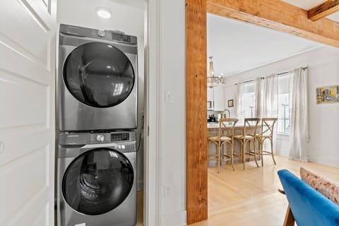 Washer and Dryer on site