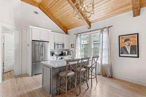 Kitchen and Dining Area | Refrigerator, Microwave, and oven/stove provided for your personal use!