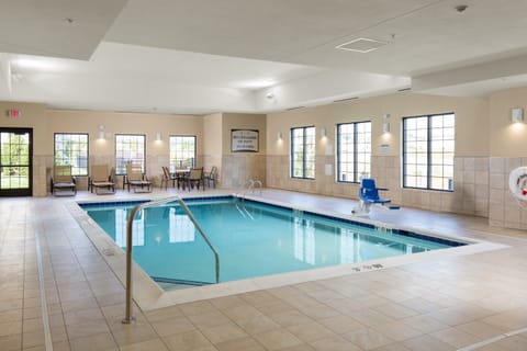 Enjoy the excellent on-site amenities including the shared indoor pool!