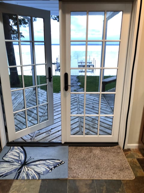 Kitchen French doors