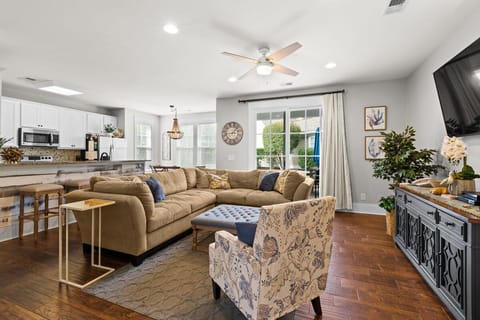 Decorated to make you feel at home.