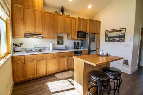 Fully equipped kitchen