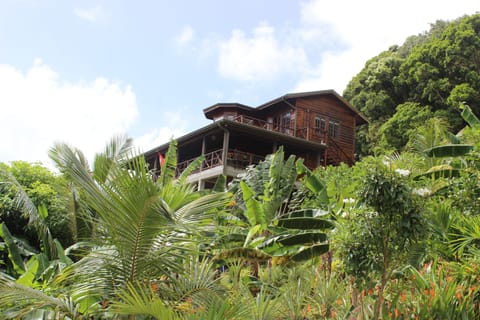 Modern comfortable villa, spectacular view of ocean and gardens! 