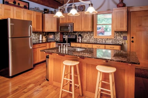 Fully stocked kitchen to meet all of your vacation cooking needs.  