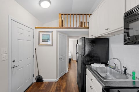 Iroquois cottage loft area/kitchen 