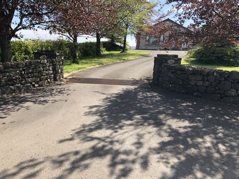 Driveway entrance