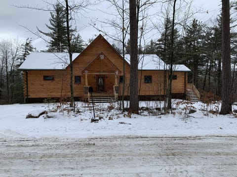 Front view of our chalet