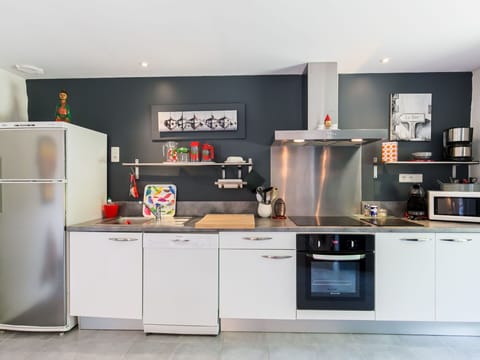 Cabinetry, Countertop, Kitchen Appliance, Kitchen Stove, Home Appliance, Kitchen, Sink, Stove, Major Appliance, Flooring