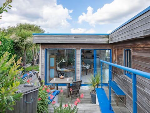 Plant, Cloud, Sky, Flower, Property, Blue, Flowerpot, Building, Window, Shade