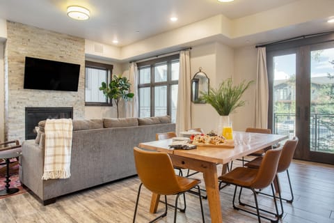 Contemporary living spaces.
