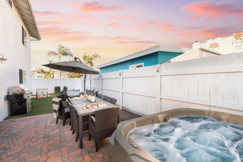 Stargaze from the hot tub.