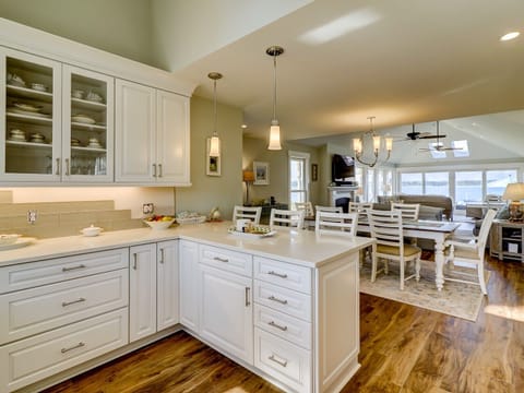 Ocean Views from Kitchen at 47 Lands End