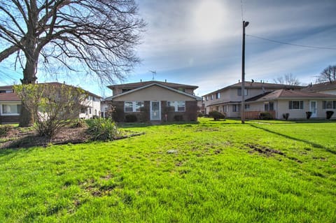 Front Exterior. Garage accessible to guests.