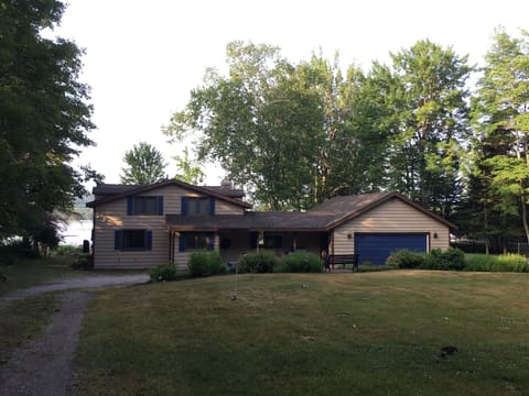 View from the driveway