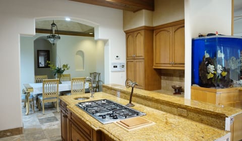 Kitchen Area to Dining Room 