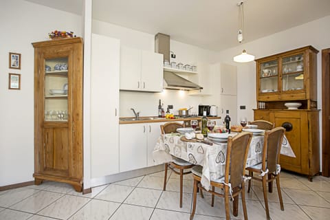 Kitchen and dining area