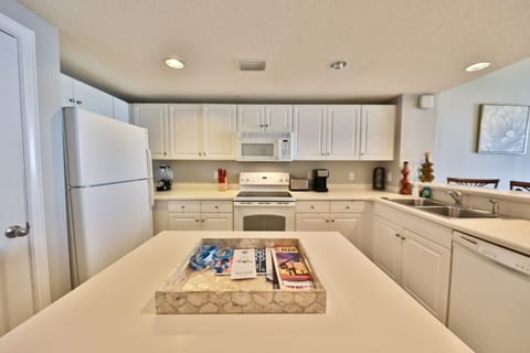 Large kitchen with island
